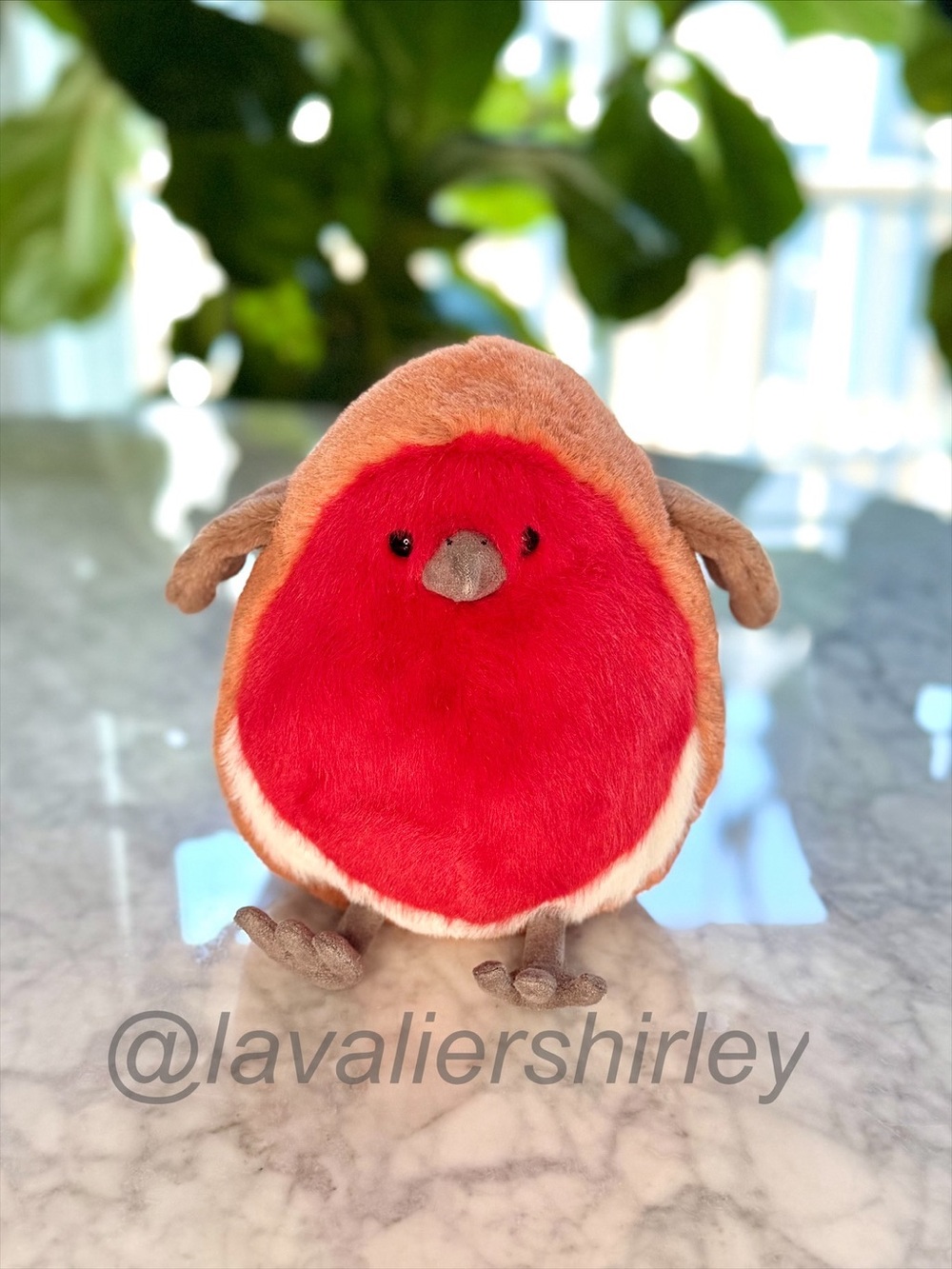 Jellycat Plum Robin NWT Authentic